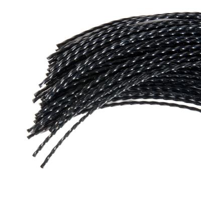 JARDIAFFAIRES  30 Brins de Fil Professionnel Torsade pour d&eacute;broussailleuse 4,4mm 35cm