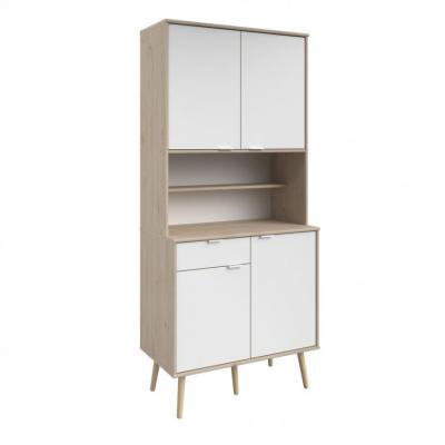 Buffet OLGA d&eacute;cor imitation ch&ecirc;ne