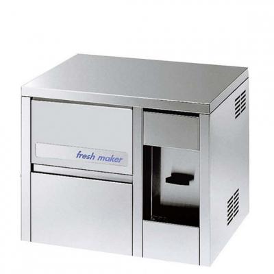 BREMA Machine &agrave; Gla&ccedil;ons Pleins 22 kg/24h R&eacute;serve-Bac 4kg avec Distributeur d'Eau Condenseur Eau - 