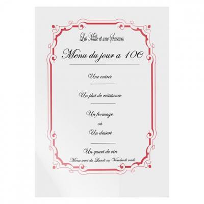 Bo&icirc;te 100 pochettes de plastification dos adh&eacute;sif A4 75 microns brillantes