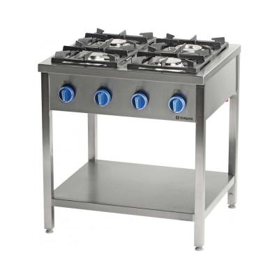 STALGAST Cuisini&egrave;re &Agrave; Gaz 6 Feux Sur Table - S&eacute;rie 700 -  