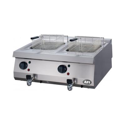 AFI COLLIN LUCY Friteuse Electrique &agrave; Poser 1 &agrave; 2 x 12 L S&eacute;rie 700 