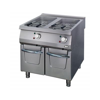 AFI COLLIN LUCY Friteuse Gaz 1 &agrave; 2 cuves 22 L S&eacute;rie 900 