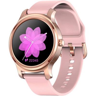 CHRONUS Montre Connect&eacute;e  R2 &Eacute;tanche Femme-Rose- 