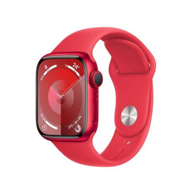 Apple Watch Series 9 Gps 41 Mm Sport Band Rouge S-M