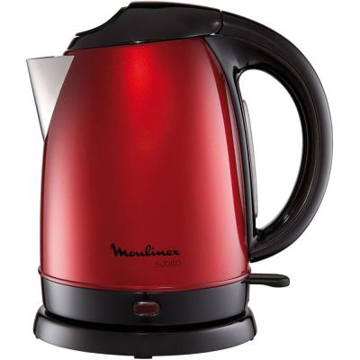 MOULINEX Bouilloire &Eacute;lectrique De 1,7l Sans Fil Avec Base 360&deg; 2000w Rouge Noir