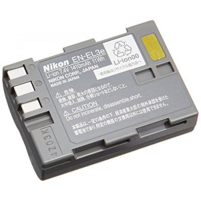 NIKON Batterie EN-EL3e pour D100, D200, D300, D50, D70, D70s, D700, D80, D90
