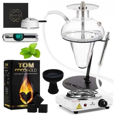  Pack chicha Oduman N5 Junior + Foyer Vortex Silicone + Kaloud Lotus + Plaque &eacute;lectrique + Charbon Tom Cococha