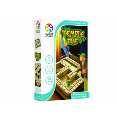 SMART GAMES  - Temple Trap, Puzzle Game with 48 Challenges, 7+ Years