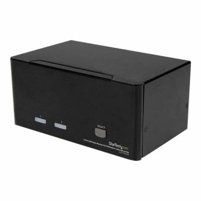 STARTECH Conmutador switch kvm de 2 puertos SV231TDVIUA