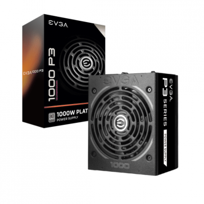 EVGA  1000 P3 Supernova 80 Plsus Platinum Modular Power Supply 1000w Argent&eacute;