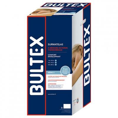 BULTEX Surmatelas 90x190 cm  MEMO 3