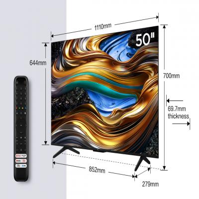 TCL  T&eacute;l&eacute;viseur Led 50 pouces UHD 4K - 50P79B