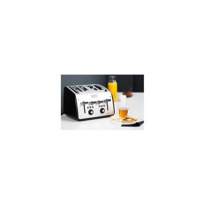  grille pain avec 4 fentes 1700W gris noir Tefal 