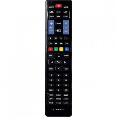 VIVANCO  38016 Remote Control For Samsung Noir