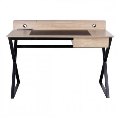Bureau ALEX imitation ch&ecirc;ne / noir