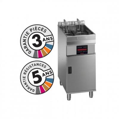 VALENTINE Friteuse &eacute;lectrique sur coffre 15 18 litres EVOC400T 