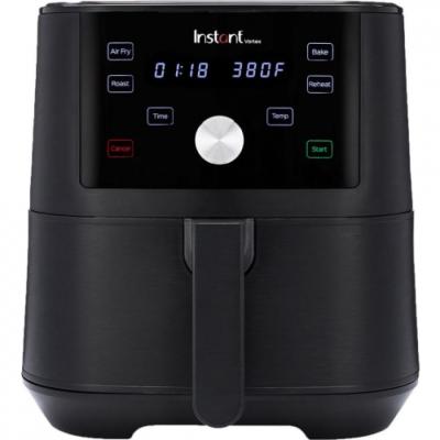 INSTANT POT Vortex Friteuse 5.7L 1700W R&ocirc;tir et Chauffe-Plat Acier Inoxydable Noir