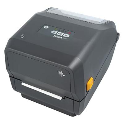 ZEBRA TECHNOLOGIES Zebra ZD421t - Imprimante d'&eacute;tiquettes - transfert thermique - rouleau (11,2 cm) - 203 dpi - jusqu'&agrave; 152 mm/sec - USB 2.0, h&ocirc;te USB, LAN - gris 