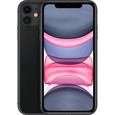Apple - iPhone 11 - 256 Go - Reconditionn&eacute; - Tr&egrave;s bon &eacute;tat - Noir