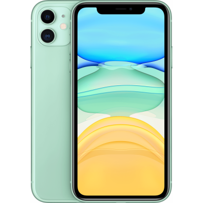 Apple - iPhone 11 - 256 Go - Reconditionn&eacute; - Tr&egrave;s bon &eacute;tat - Vert
