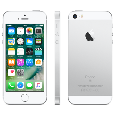 Apple iphone se argent 64 go d&eacute;bloqu&eacute; MLM72F/A