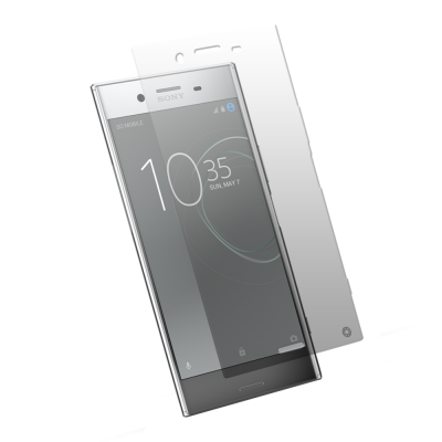 FORCE GLASS Verre tremp&eacute;  pour Xperia XZ Premium et kit de pose - Neuf