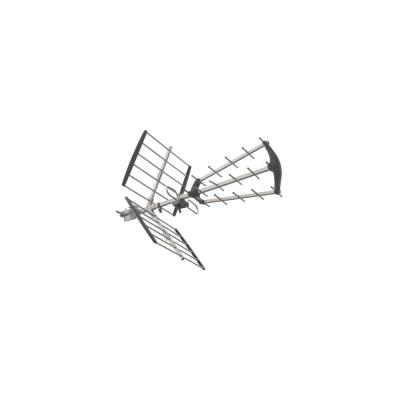 TELEFUNKEN  T-TNT4TV-B Antenne ext&eacute;rieure pack r&eacute;ception Sat 4 TV B
