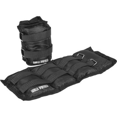 GORILLA SPORTS  Paire de Bandes lest&eacute;es - De 2 x 0,5 KG &agrave; 2 x 5 KG