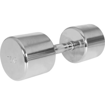 GORILLA SPORTS Halteres ronds chromes de 2 x 1 kg a 2 x 15 kg ou 1 x 17 5 kg et 1 x 20 kg poids 1 x 17 5 kg