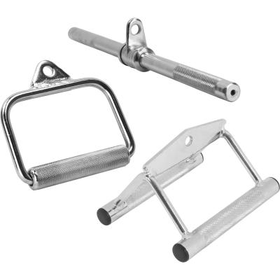 GORILLA SPORTS Set de 3 poign&eacute;es de tirage 