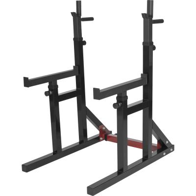 GORILLA SPORTS Rack &agrave; squat et developp&eacute;-couch&eacute; r&eacute;glable - 