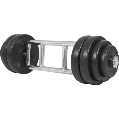 GORILLA SPORTS  Set pour Triceps avec disques Plastique 35 kg