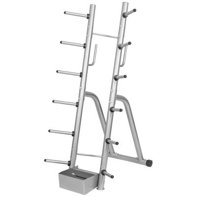 GORILLA SPORTS  Support de Rangement/Rack de Rangement Body Pump Gris