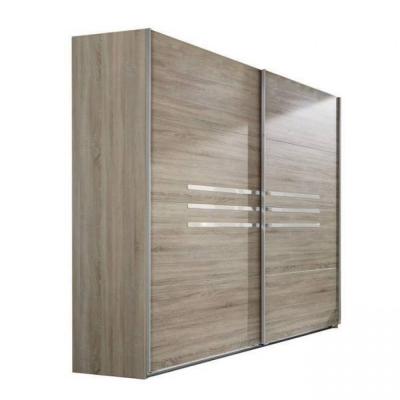 Armoire 2 portes coulissantes 225 cm caramella ch&ecirc;ne