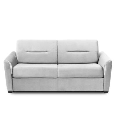 ITALIAN SPIRIT Canap&eacute; convertible EXPRESS AMAZONE 120cm matelas 16cm polyur&eacute;thane blanc cass&eacute;