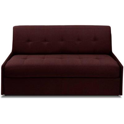 ITALIAN SPIRIT Canap&eacute; convertible LONGCHAMP matelas m&eacute;mory 20cm express lattes 160cm microfibre bordeaux
