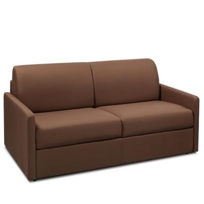 ITALIAN SPIRIT Canap&eacute; convertible PARADISO EXPRESS 120cm matelas 14cm marron chocolat