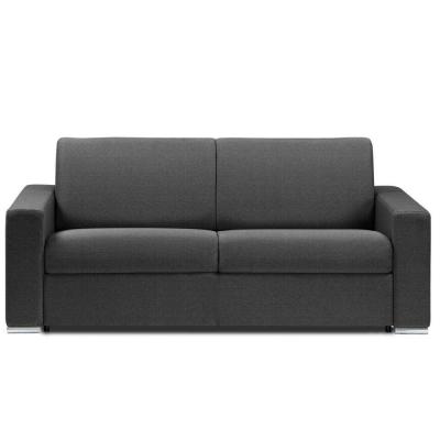 ITALIAN SPIRIT Canap&eacute; express 2-3 places dreamer convertible lit 120*197*16 tweed gris graphite matelas 16 cm