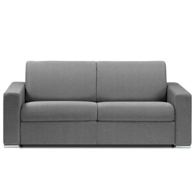ITALIAN SPIRIT Canap&eacute; express 2-3 places dreamer convertible lit 120*197*16 tweed gris silex matelas 16 cm