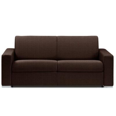 ITALIAN SPIRIT Canap&eacute;-lit 2-3 places dreamer convertible express 120*197*16 microfibre marron matelas 16 cm
