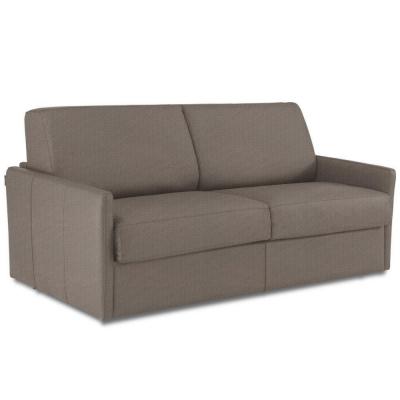 ITALIAN SPIRIT Canap&eacute; lit SUN convertible EXPRESS 120cm neo taupe sand matelas &eacute;paisseur 16cm