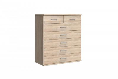 Commode LAVAL 6 tiroirs ch&ecirc;ne 90 x 40 cm natural Bois Inside75