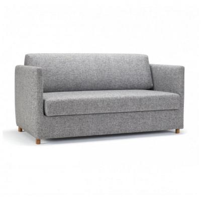 INNOVATION LIVING  Canap&eacute; convertible OLAN coloris Twiwt Granite couchage 140 cm