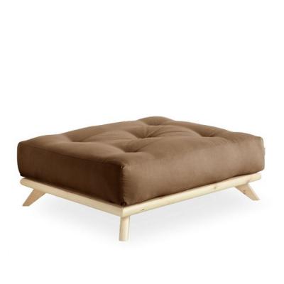 KARUP DESIGN Pouf design senza pin naturel coloris mocca 20100886959