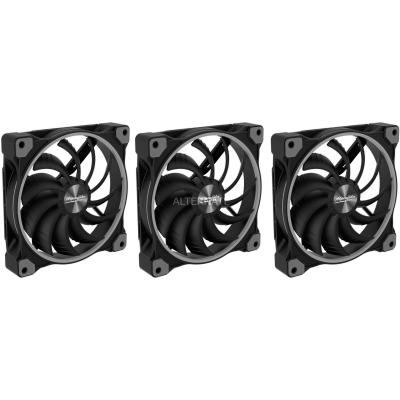 ALPENFOHN Alpenf&ouml;hn compatible 140mm wing boost 3 argb pwm-l&uuml;fter, triple - sch