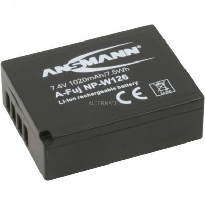  Batterie ANSMANN NP W126 pour Fujifilm - Accessoire g&eacute;n&eacute;rique compatible