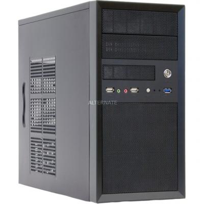 CHIEFTEC Boitier mini tour micro atx  compatible mesh ct-01b (noir)