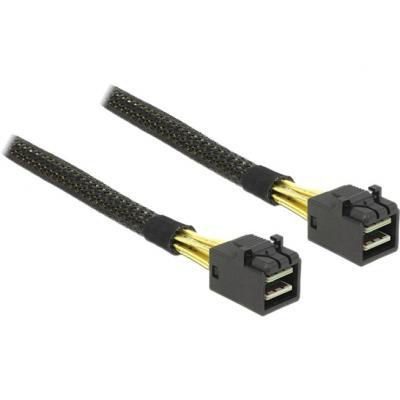 DELOCK  C&acirc;ble Mini SAS HD SFF 8643&nbsp;x4&nbsp;Prise m&acirc;le/Ste