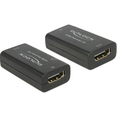 DELOCK  11403 extension audio/video Noir, Adaptateur